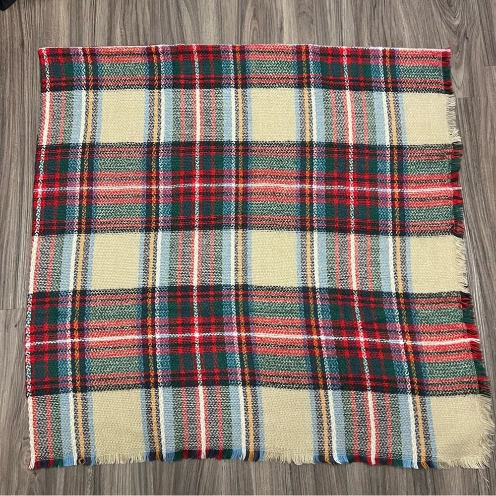 ModCloth Oversized Tartan Plaid Scarf 56x112”